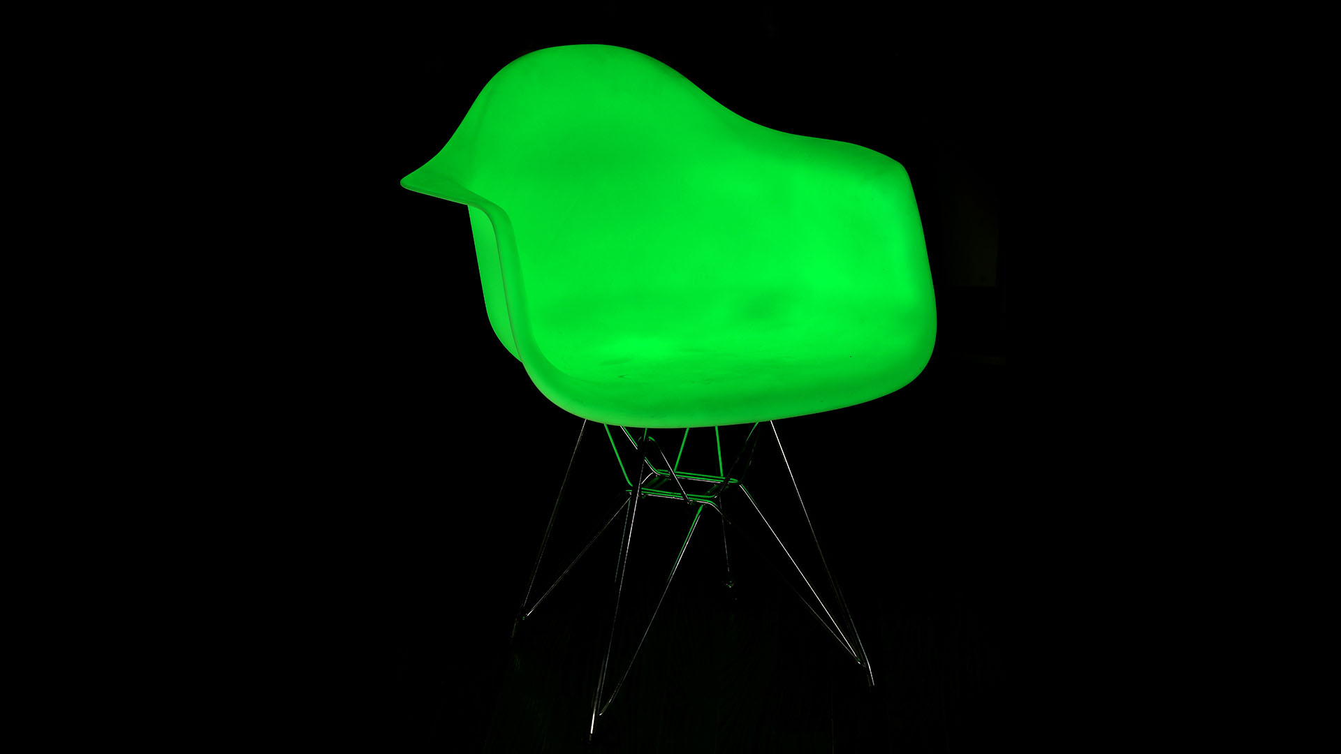 Glow in the dark chair