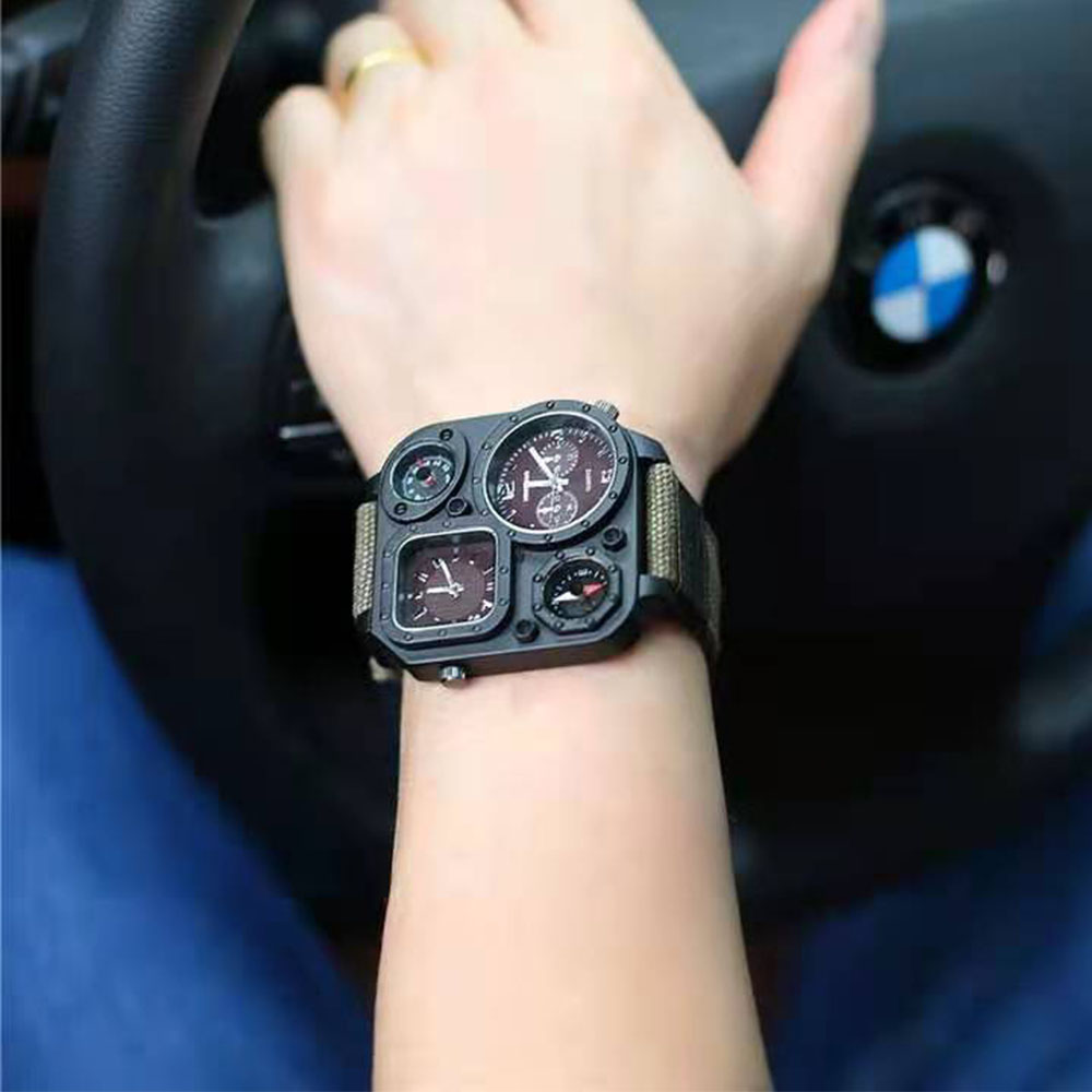 Wrist watch compass